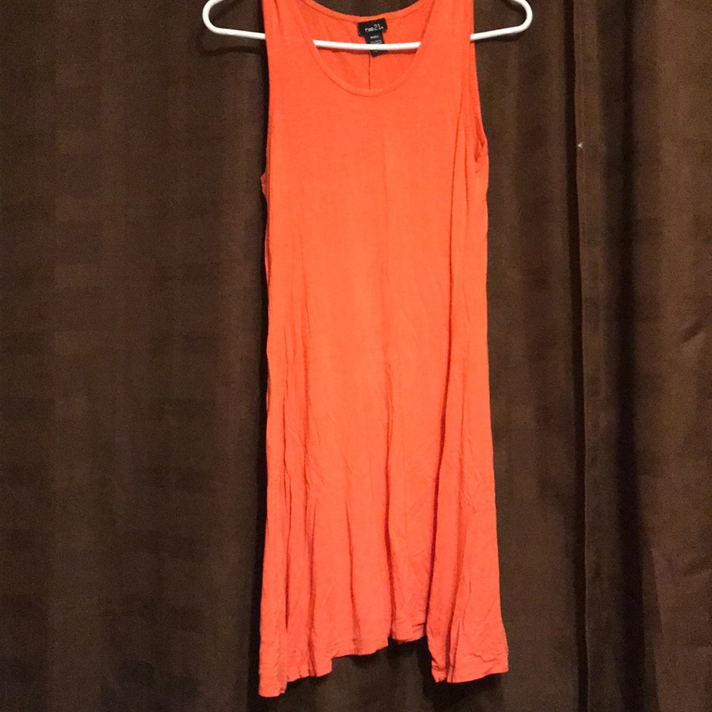 Coral dress